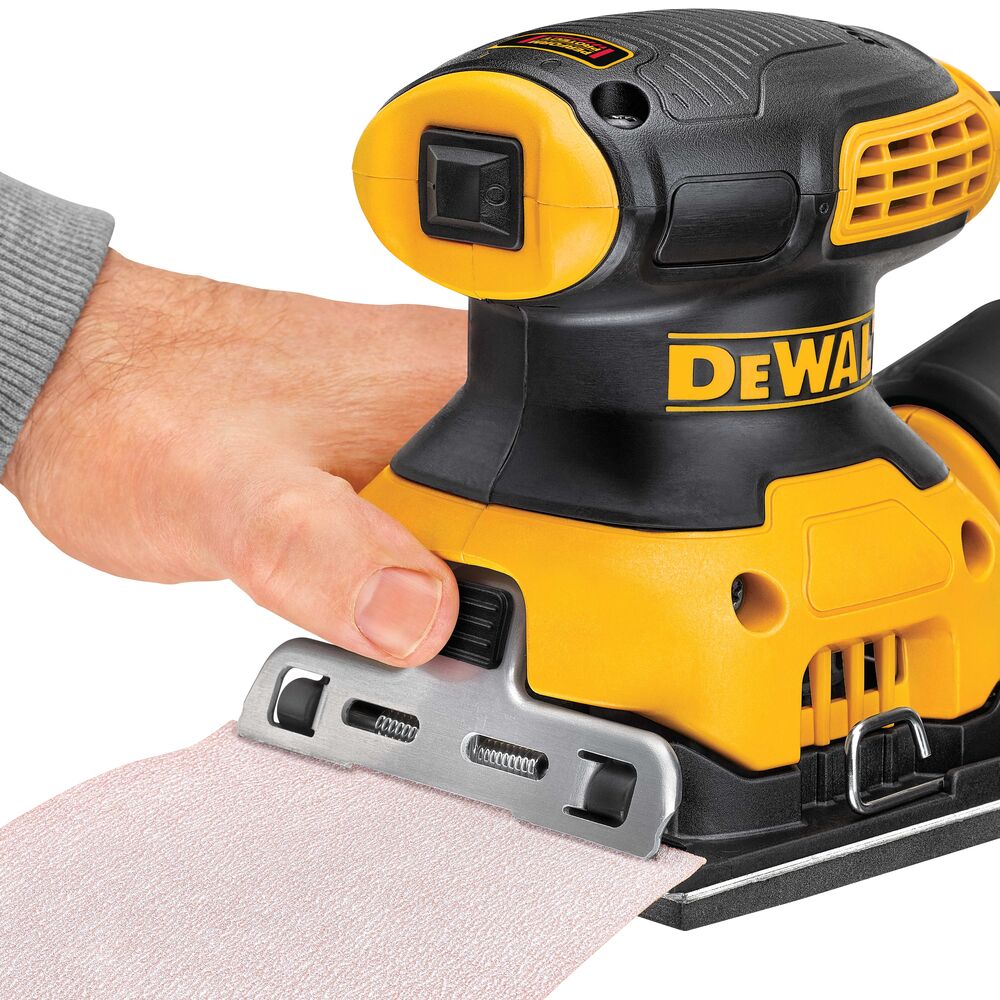 DEWALT DWE6411K, 1/4 Sheet Palm Grip Sander Kit