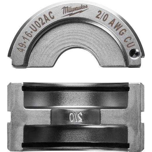 Milwaukee 49-16-U02AC, 2/0 Copper U Style Die