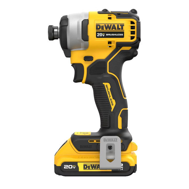 DEWALT DCK225D2, 20V MAX ATOMIC Brushless Compact 1/2in Drill Driver and Impact Driver 2-Tool Combo Kit