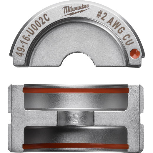 Milwaukee 49-16-U002C, #2 Copper U Style Die