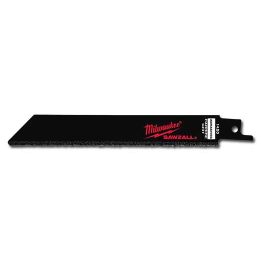 Milwaukee 48-01-6420, 6" Carbide Grit SAWZALL Blade (50/pkg)