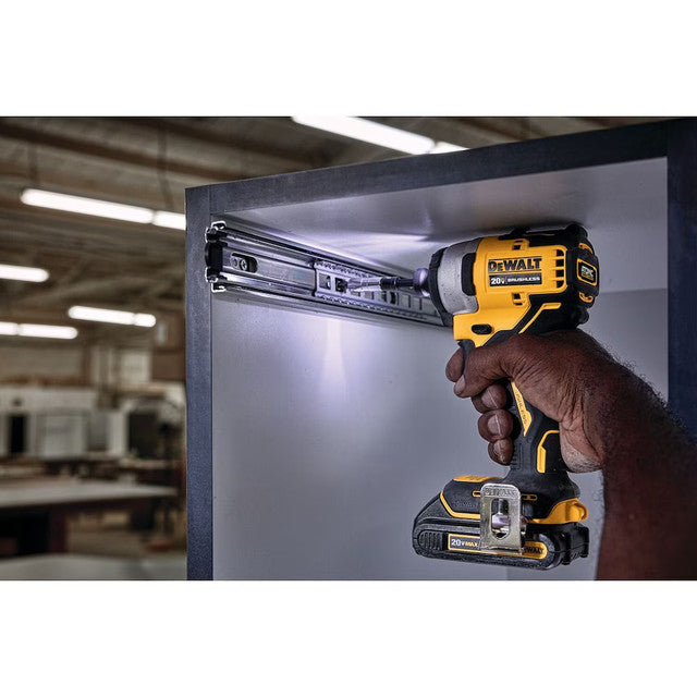 DEWALT DCK225D2, 20V MAX ATOMIC Brushless Compact 1/2in Drill Driver and Impact Driver 2-Tool Combo Kit
