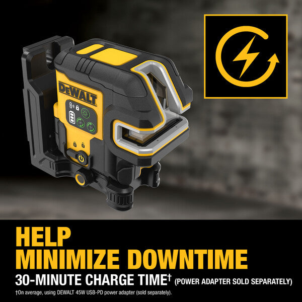 DEWALT DCLE14251GB, Rechargable 5 Spot Combo Laser