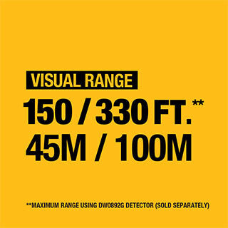 DEWALT DCLE14221GB, Rechargable 2 Spot Combo Laser