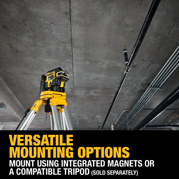 DEWALT DCLE14221GB, Rechargable 2 Spot Combo Laser