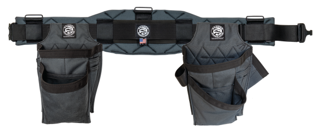 Badger Tool Belts 462010 Trimmer Set - Gunmetal Grey XL