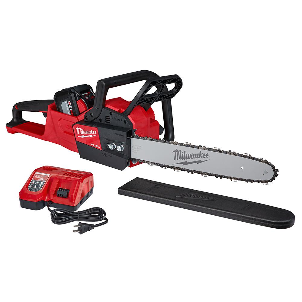 Milwaukee 2727-21HD, M18 Fuel 16" Chainsaw Kit (12 Ah)