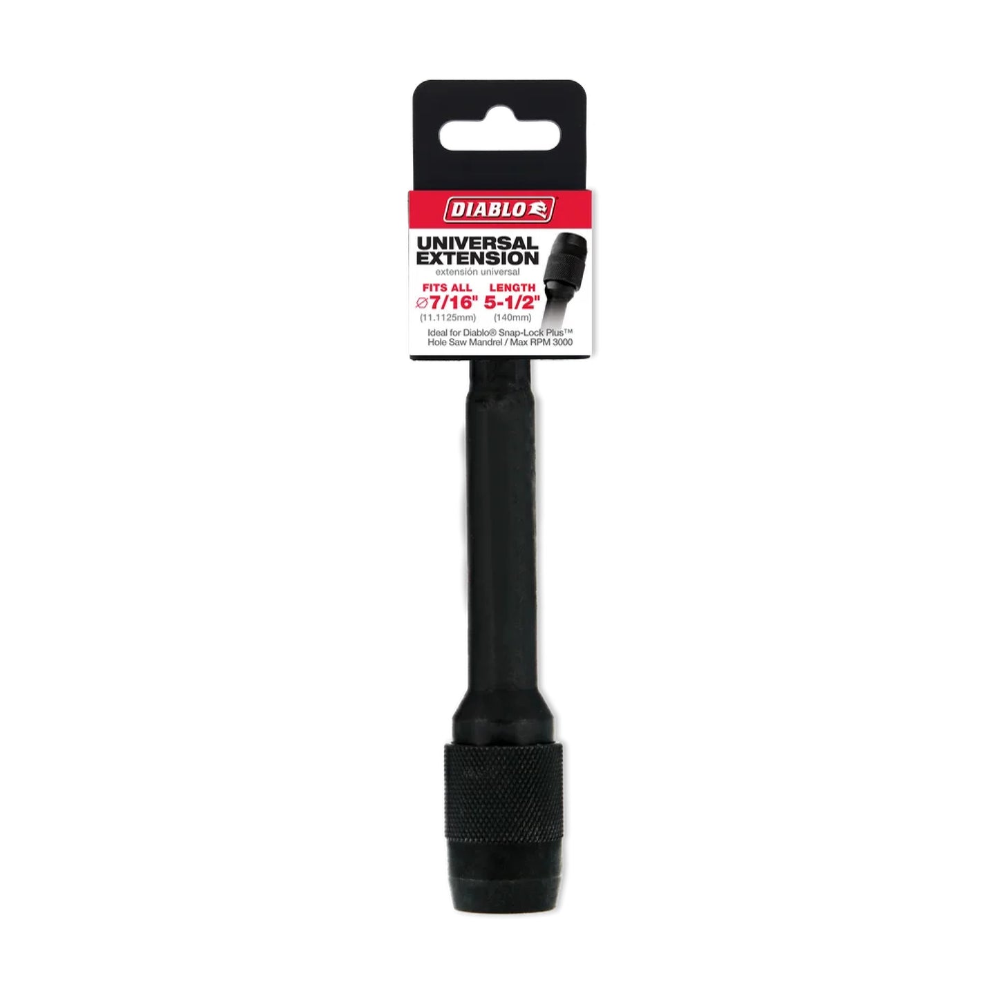 Diablo DHS500XT6, 7/16" x 5-1/2" Snap Lock Extension