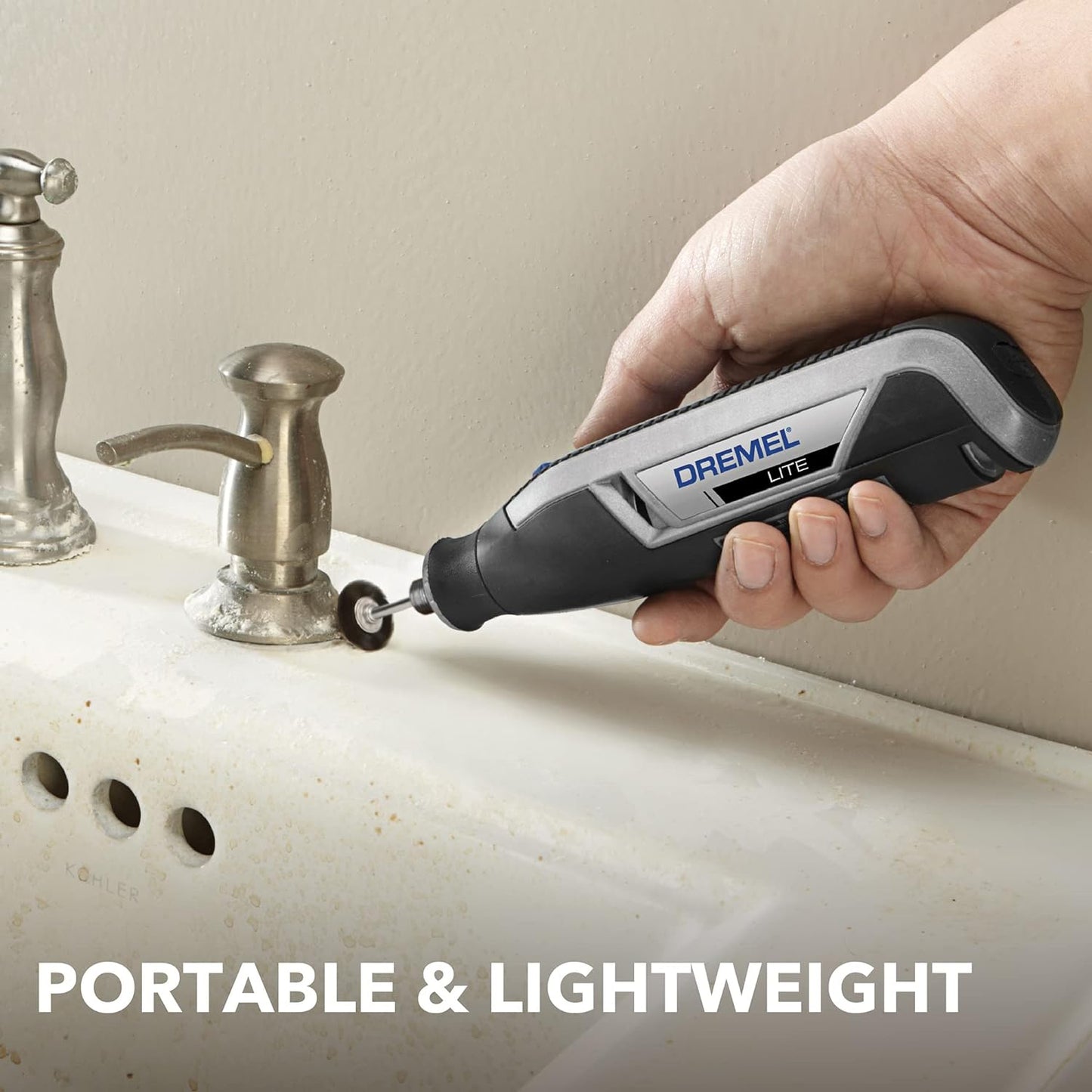 DREMEL 7760-N/10, 4V Li-Ion Cordless Rotary Tool Variable Speed Multi-Purpose Rotary Tool Kit