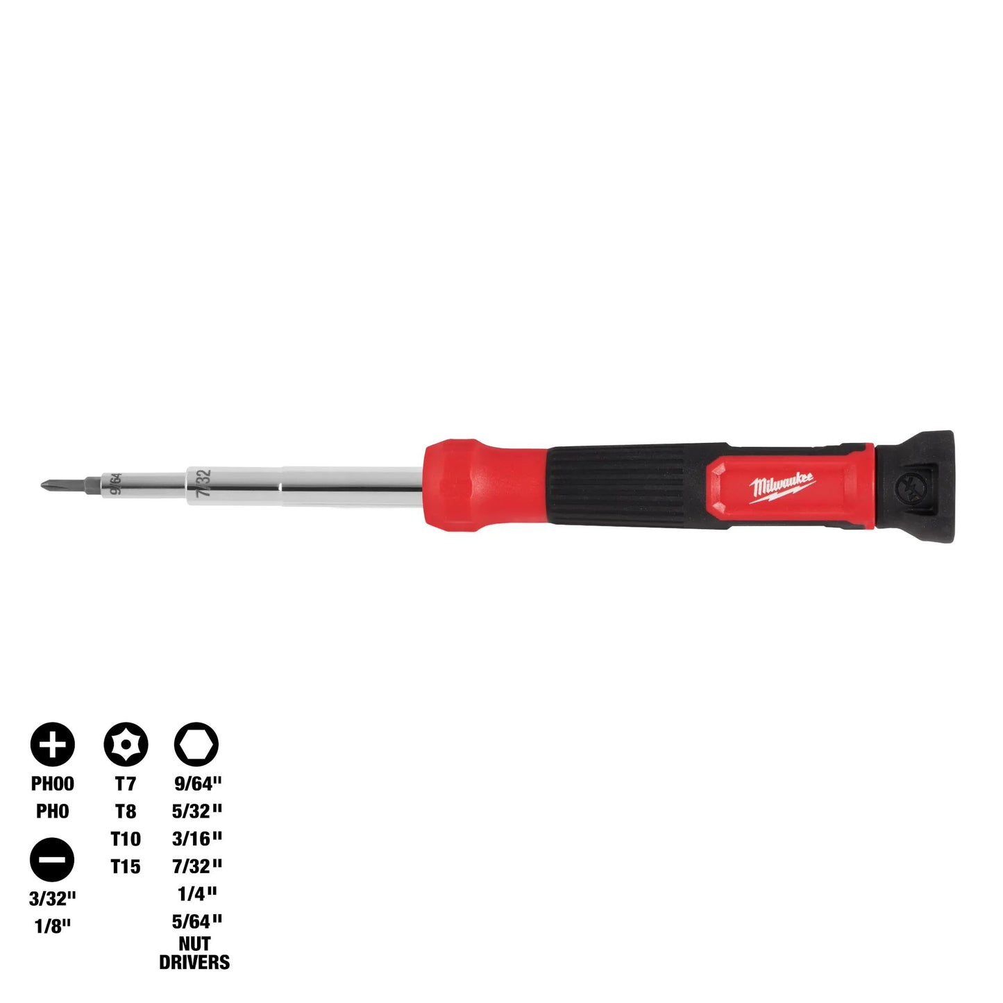 Milwaukee 48-22-2933, 14-in-1 Precision Multi-Bit Screwdriver