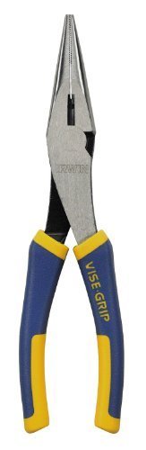 Irwin 1773624, Vise-Grip 8" Long Nose w/12 AWG Stripper
