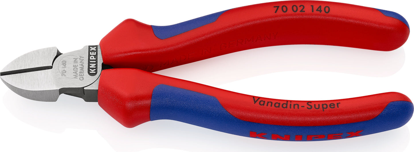 Knipex 70 02 140, Diagonal Cutters, Multi-Component 5-1/2"