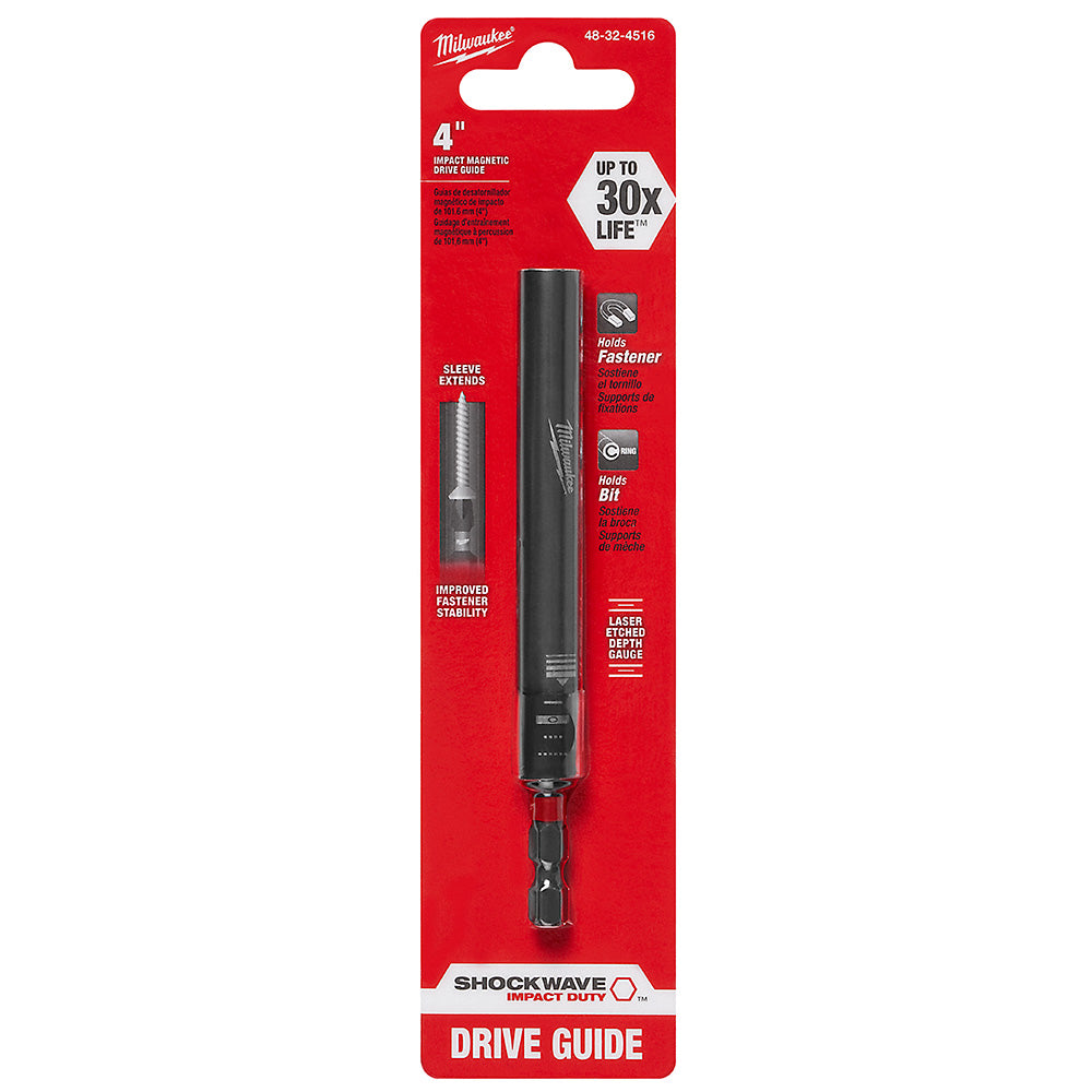Milwaukee 48-32-4516, SHOCKWAVE 4" IMPACT DRIVE GUIDE