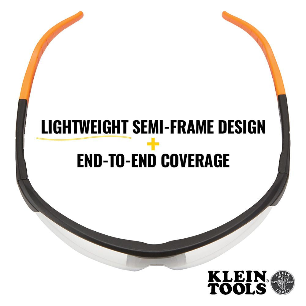 Klein Tools 60159, Standard Safety Glasses, Clear Lens