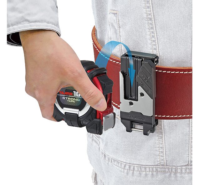 Tajima SF-WHLD, CLIP-n-HOLD Belt Clamping System for 3 Inch Wide Waist Belts