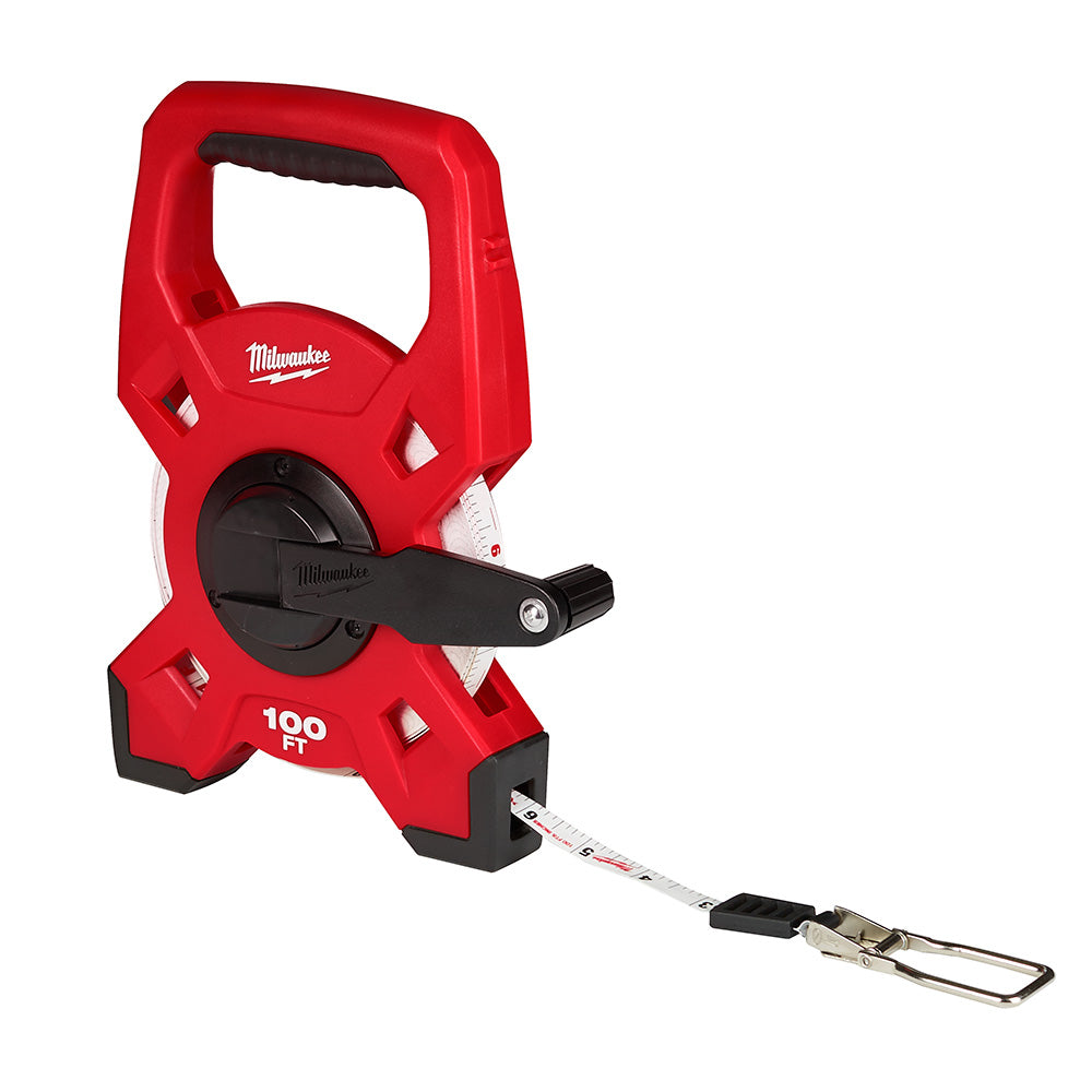Milwaukee 48-22-5301, 100ft Fiberglass Open Reel Long Tape