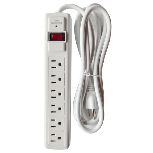 Toolway 140001, POWER BAR W / SURGE 6FT 6 OUTLET 280 JOULES