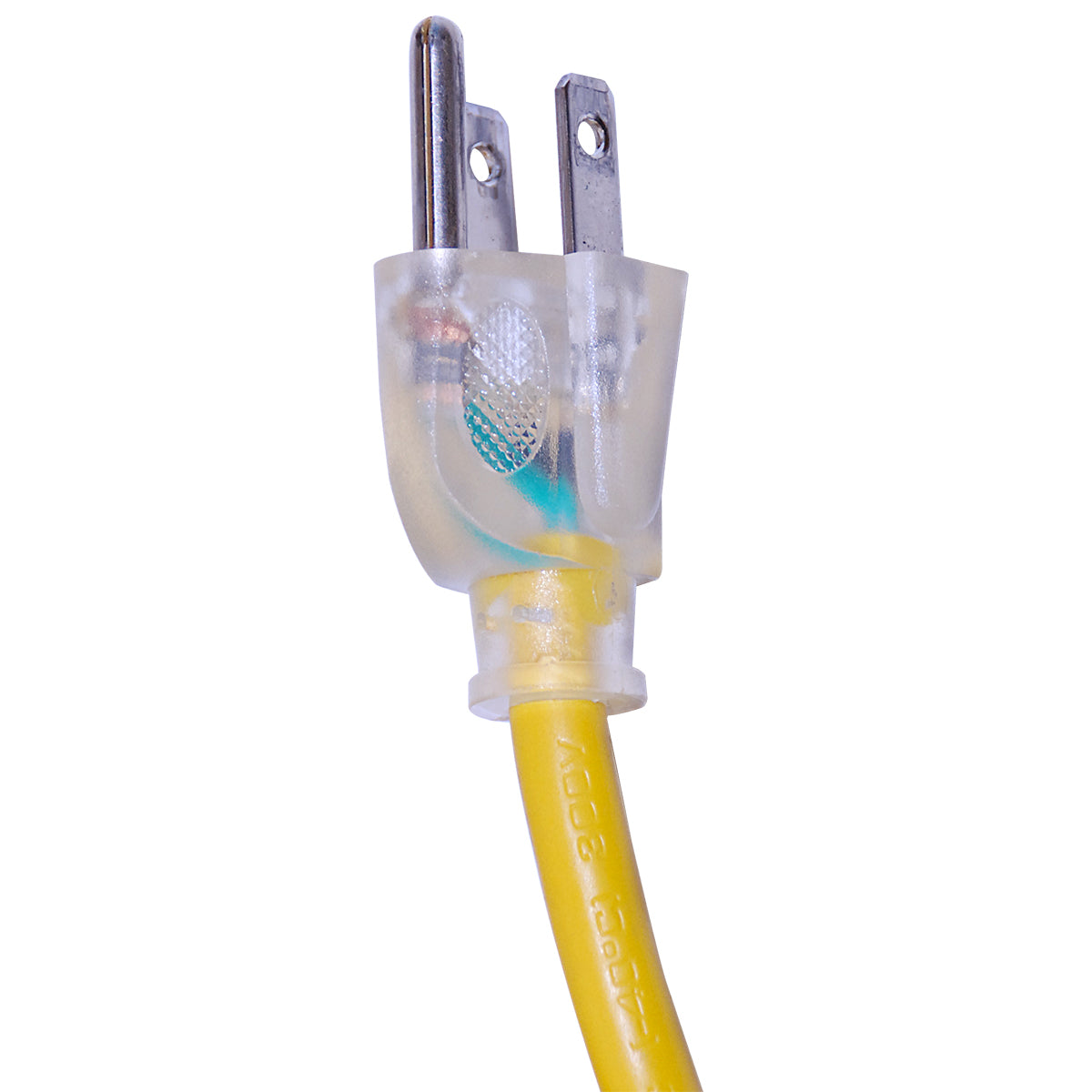 Toolway 140022, Extension Cord In-line GFCI 12/3 w/Manual Reset 3-Tap 2ft