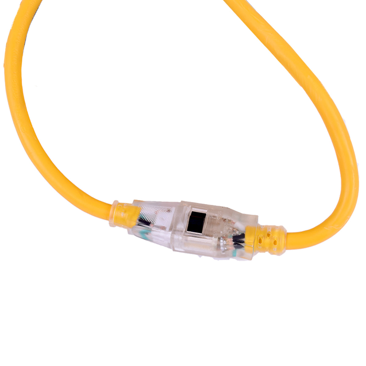 Toolway 140054, Extension Cord Outdoor SJTW 14/3 Single Tap Yellow 50ft