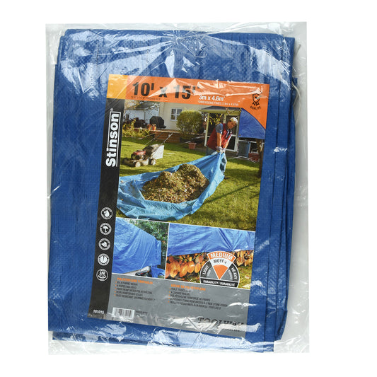 Toolway 181015, Blue Tarp 10' X 15'