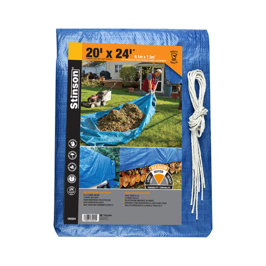 Toolway 182024, Blue Tarp 20' X 24'