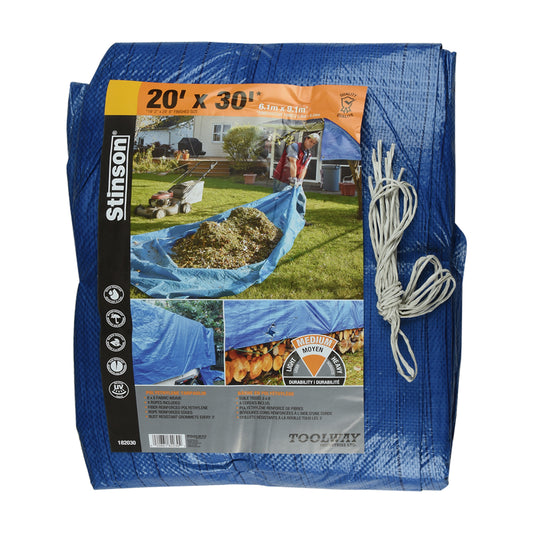 Toolway 182030, Blue Tarp 20' X 30'