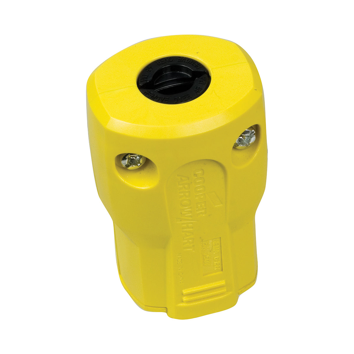 Toolway 83072285, Electrical QuickGrip Female Connector 15A-125V 3-Wire Yellow