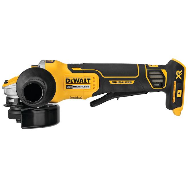DEWALT DCG415B, 20V MAX XR POWER DETECT 5" GRINDER W/ BRAKE (Tool Only)
