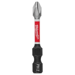 Milwaukee 48-32-4762, SHOCKWAVE 2" Impact Phillips #2 Power Bits (sold/ea)