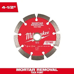 Milwaukee 49-93-7405, 4 1/2" Tuck Point Segmented