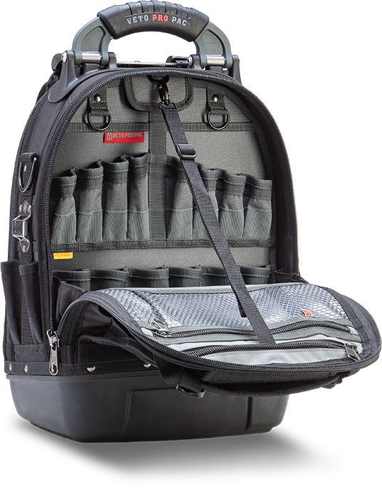 Veto Pro Pac VPP10092 - TECH PAC BLACKOUT Tool Backpack