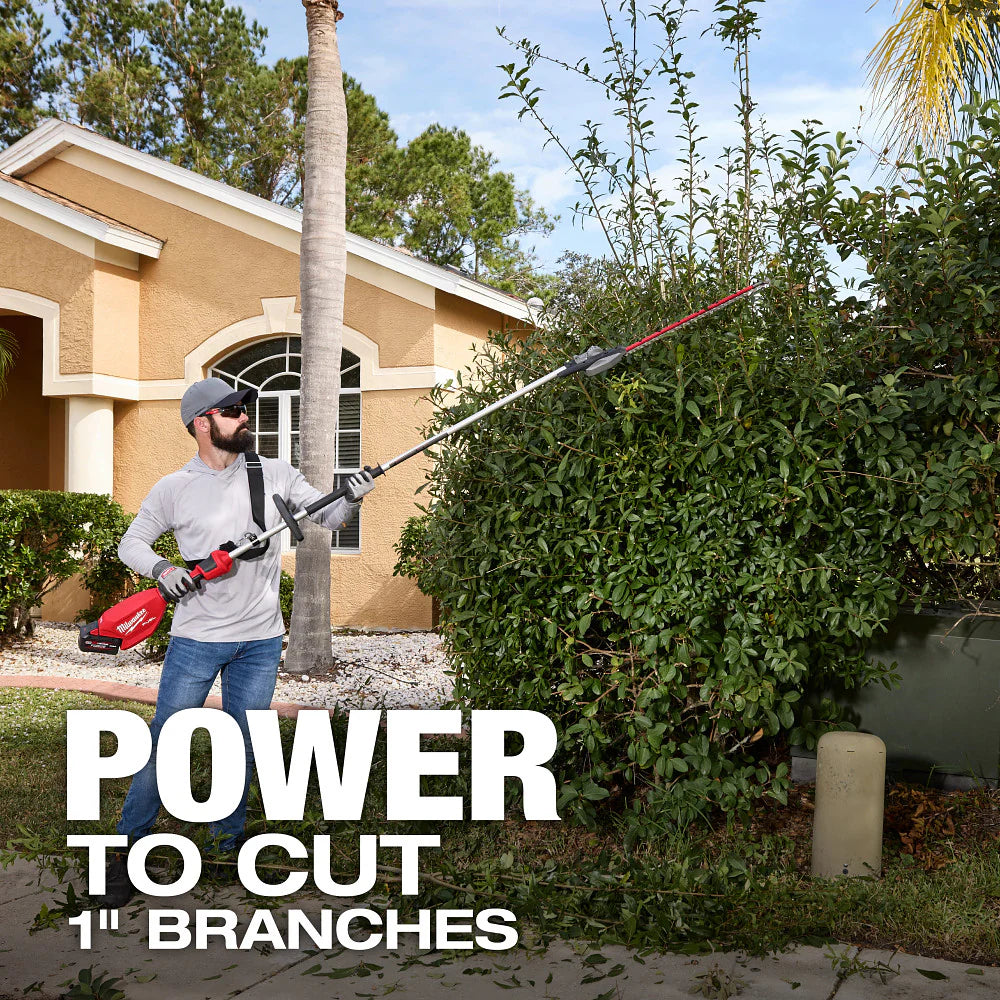 Milwaukee 3035-21,M18 FUEL™ Extended Pole Articulating Hedge Trimmer Kit