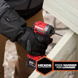 Milwaukee M700B-21, BLACK HEATED GLOVES KIT