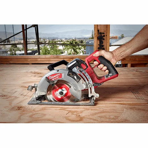 Milwaukee 2830-21HD, M18 FUEL Brushless Rear Handle 7-1/4" Circular Saw Kit (12.0 Ah)