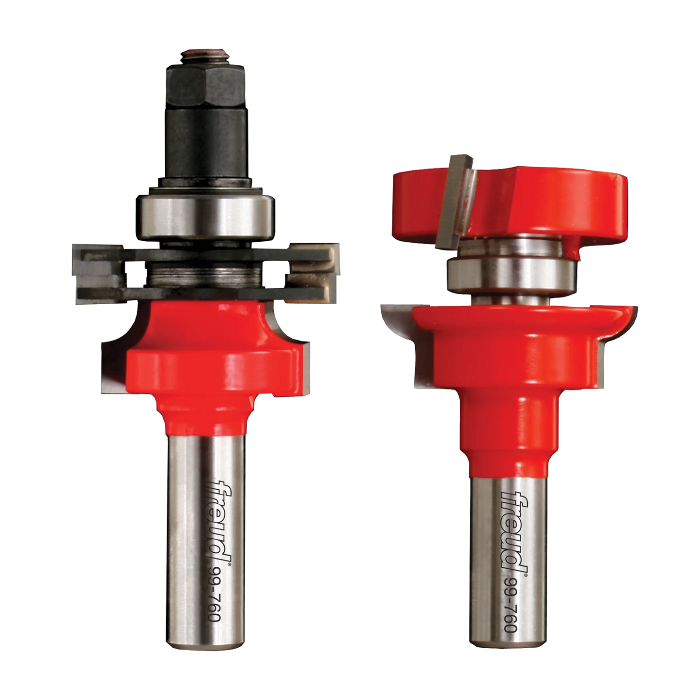 Freud 99-760, Carbide Router Bit - 1-11/16" Premier Adjustable Rail & Stile Bit (1/2" Shank)