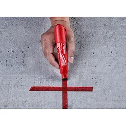 Milwaukee 48-22-3266, INKZALL Extra Large Chisel Tip Red Marker
