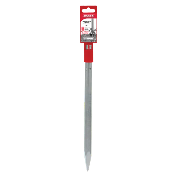 Diablo DMAMXCH1180, DB SDS-Max Bull Point Chisel 12"
