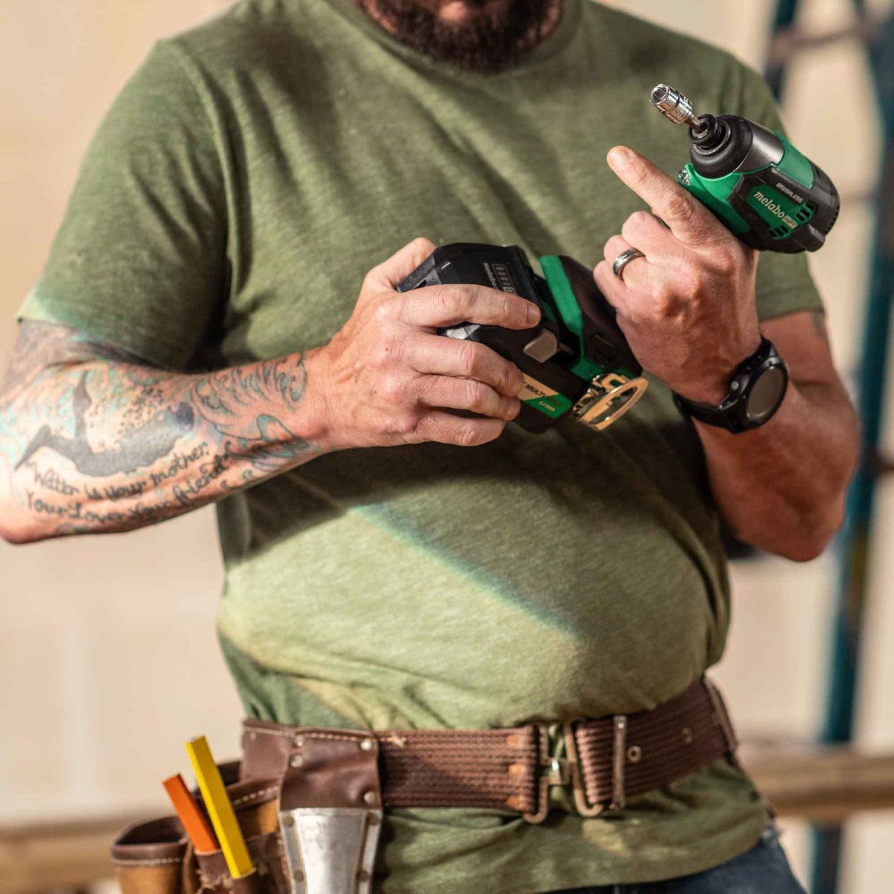 Metabo HPT WH18DEXM, 18V MultiVolt Cordless Impact Driver Kit
