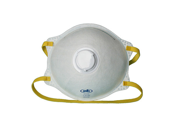 Dentec 15DAD2N95VAB144, N95 Disposable Respirator with exhale valve (12PK)