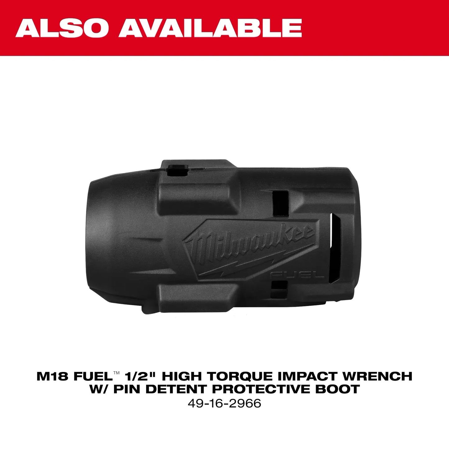 Milwaukee 2966-22, M18 FUEL™ 1/2" High Torque Impact Wrench w/ Pin Detent Kit