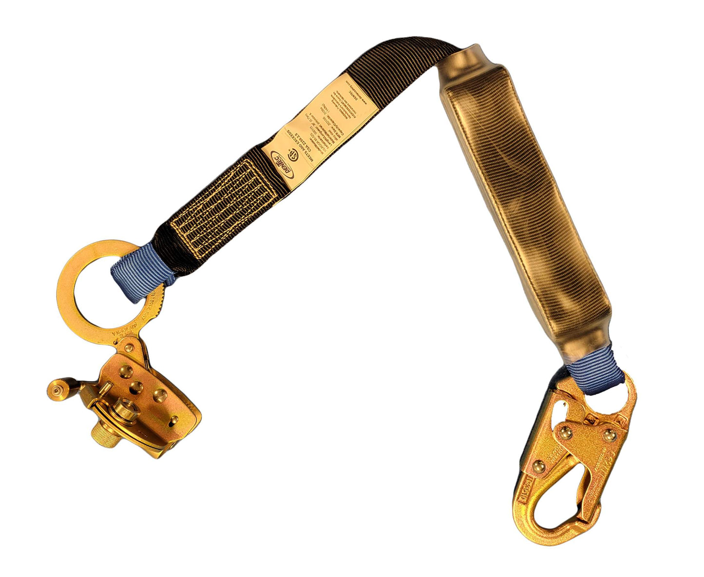Dentec 16KROOF25, ECO ROOFER'S KIT / 25' / 2' SA LANYARD WITH ROPE