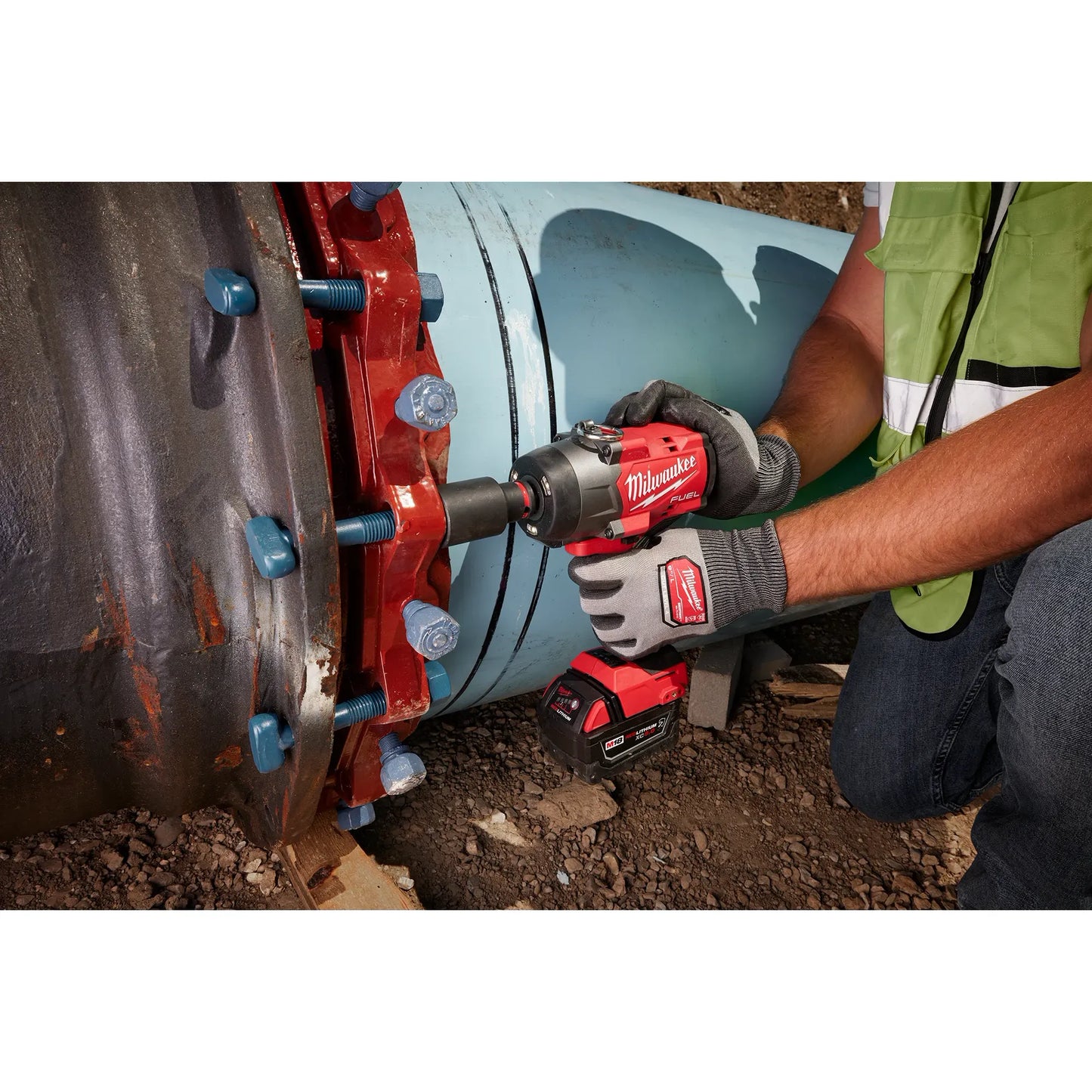 Milwaukee 2966-22, M18 FUEL™ 1/2" High Torque Impact Wrench w/ Pin Detent Kit