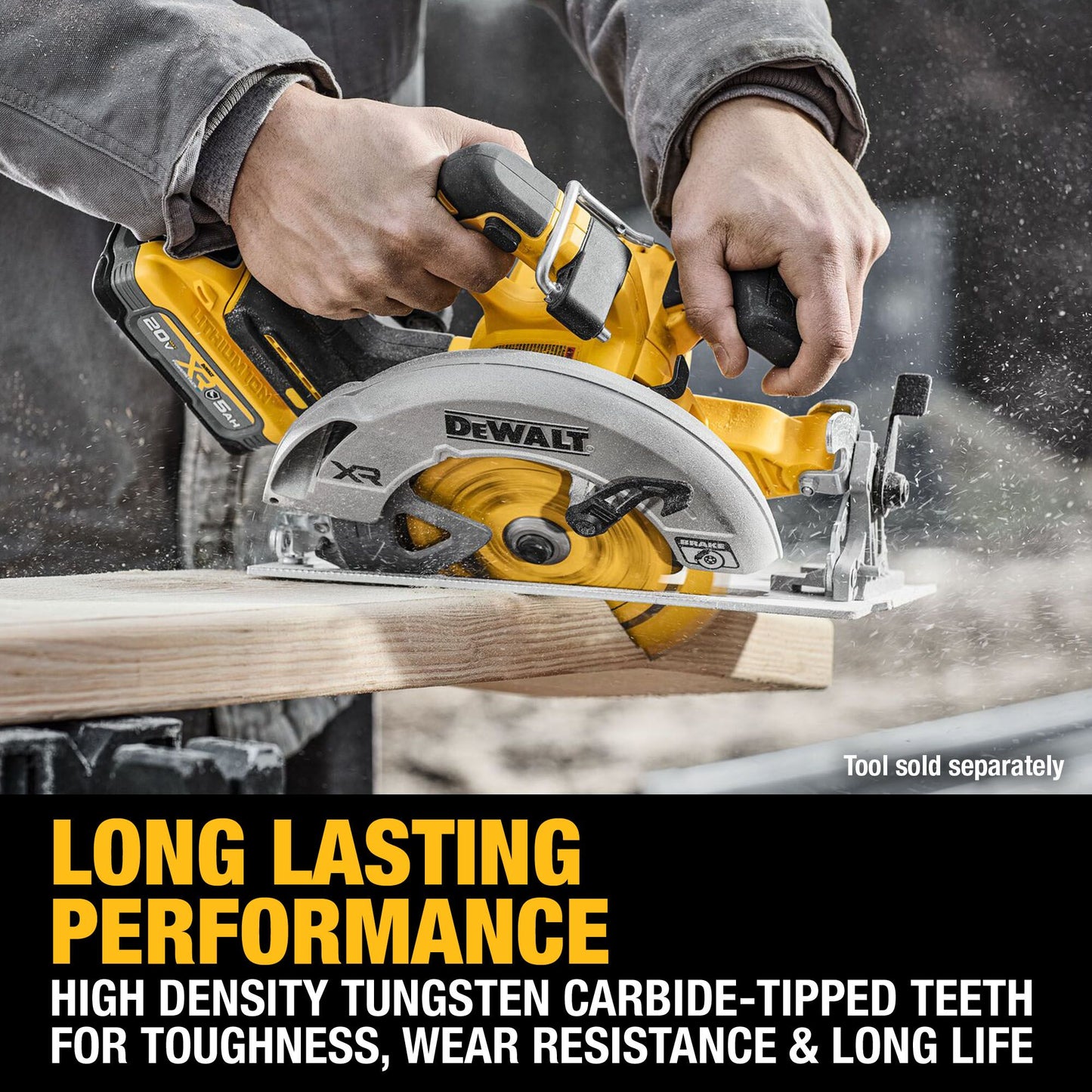 DEWALT DWA271424PK2, 7-1/4 in. 24T Circular Saw Blade (2-Pack)