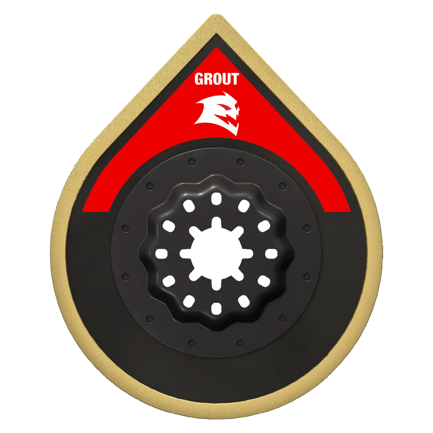Diablo DOSCGX, 2-3/4" Starlock Carbide Grit Oscillating Sanding Blade for Grout and Mortar