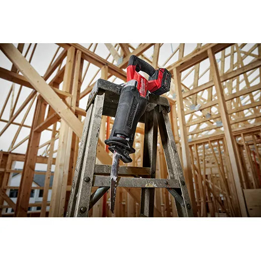 Milwaukee 2822-20, M18 FUEL SAWZALL Recip Saw W/ One-Key (Tool Only)