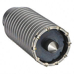 Milwaukee 48-20-5135, SDS-MAX and SPLINE Thick Wall Carbide Tipped Core Bit 2"