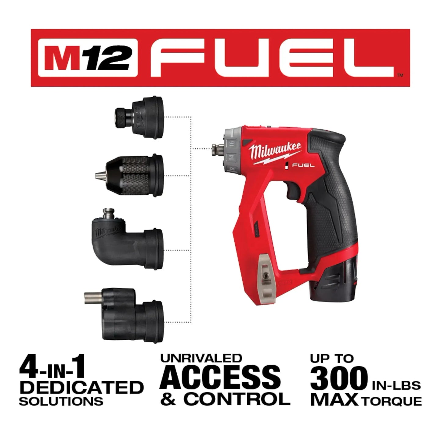 Milwaukee 2505-22, M12 FUEL Installation Drill/Driver Kit