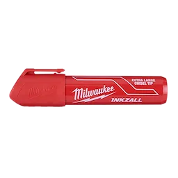Milwaukee 48-22-3266, INKZALL Extra Large Chisel Tip Red Marker