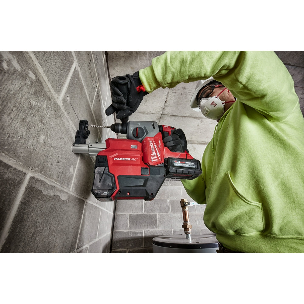 Milwaukee 2912-DE, M18 FUEL HAMMERVAC 1" Dedicated Dust Extractor