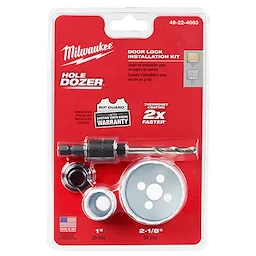 Milwaukee 49-22-4063, Door Lock Hole Dozer Hole Saw Kit